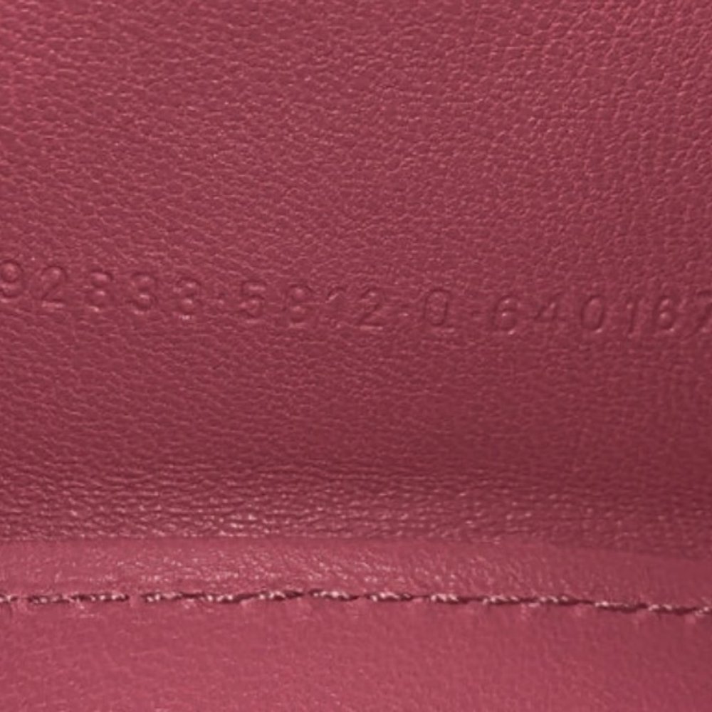 Pink glitter Balenciaga xs Hourglass clutch bag - Picture 4 of 4